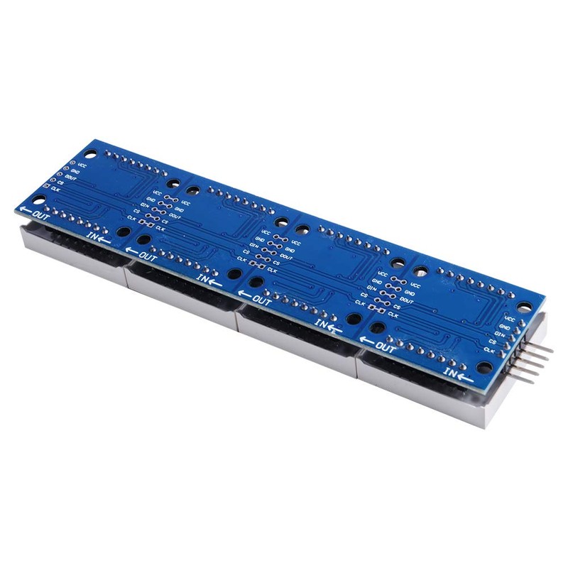 GeeekPi 2 Pack MAX7219 8x32 Dot Matrix MCU 4 in