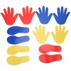 Hands and Feet Play Mat for Coordination Development and Family