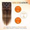 VKHAIR Clip in Hair Extensions Real Human Hair 14 inch,