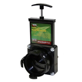 Valterra T58 Twist-On Waste Valve: The Ultimate Mess-Free Solution for RVs, Campers, and Trailers