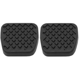 BIAREN 2x Brake And Clutch Pedal Pads Rubber Covers For Honda Civic Accord CR-V Jazz Acura FR-V Legend Prelude 46545SA5000 (Manual Vehicles)