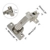 Probrico 135 Degree Open Caninet Hinges for Corner Folden Conbinet