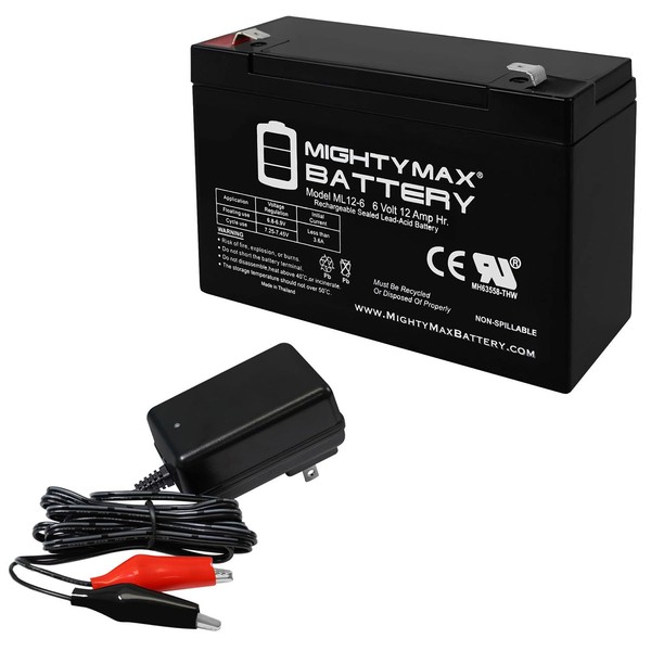 Mighty Max Battery 6V 12AH Battery Replacement for Holophane M14