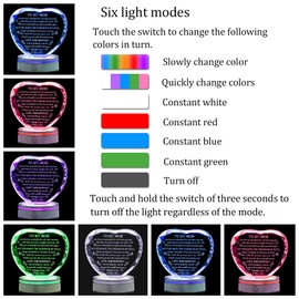 Movdyka Gifts for Mom, Mothers Day Birthday Gifts Crystal Keepsake Mom Gifts from Son Daughter Best Valentines Day Christmas Gift Ideas to My Mom Glass Decor Plaque