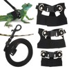 3Pcs Bearded Dragon Harness and Leash Set, 3 Size Adjustable