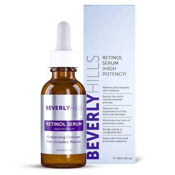 Beverly Hills Retinol High Potency Serum for Clear, Smooth, and Firm Skin 30 ml
