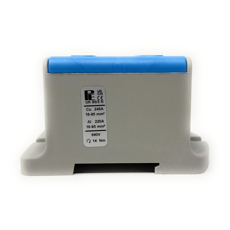 Pollmann Universal Clamp UK 95/3 N Blue, Pack of 1