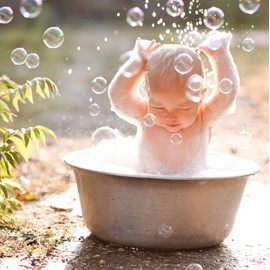 Deep Steep Fragrance Free 3-in-1 Baby Bubble Bath, Shampoo & Body Wash Baby Line (15 oz, 3-in-1 Bubble Bath, Shampoo & Body Wash)