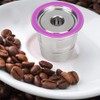 Filtro reutilizable K-Cup con cuchara de café de acero inoxidable