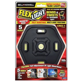 Bell+Howell Work Light Emergency Light Flexible Light with 5 Lighting Modes Multifunctional LED Light As Seen On TV