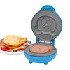 Innoteck Kitchen Pro 550W Mini Waffle Maker – Blue Bear-Shaped