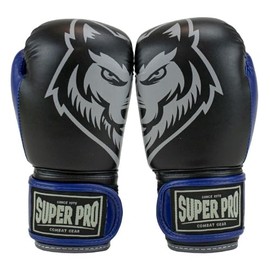 Super Pro Children's Boxing Gloves Kids Wolf - Boxing Gloves for Kids for Boxing Kickboxing Children's Training (6 ounces)