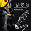 4pcs Motorcycle Turn Signals LED,Motorcycles Blinkers with Amber Lights＆Wiring Harness