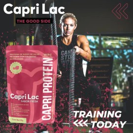 Proteína de Suero de Cabra Capri Protein de Fresa con Colágeno y Aminoácidos Esenciales                                                               