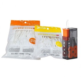 Large capacity disposable interdental floss toothpick floss case Oral care products, interdental floss, 100 pieces 3ea