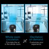 Vornado OSCR37 Oscillating Tower Fan and Air Circulator with Remote,