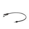 Sterling 1006K 10 x 650mm Locking Cable,Black