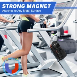 Magnetic Gym Bag for Women Men Waterproof Magnetic Small Gym Bag Water Bottle Bag for Travel Stadium Sports Picnic Festival