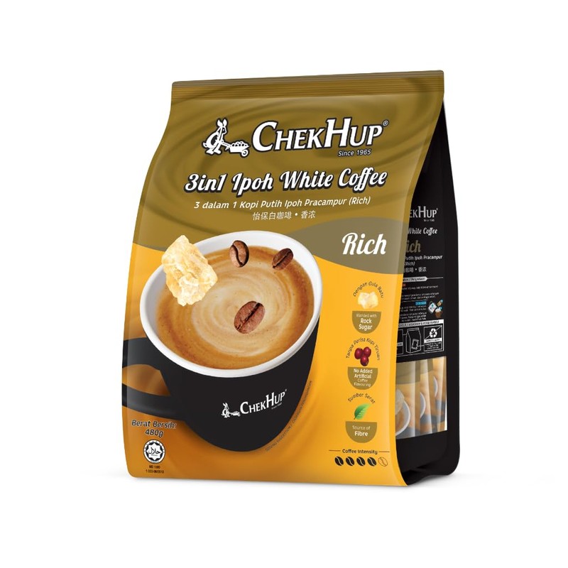 1 Pack ChekHup 3 In 1 Ipoh White Coffee KING