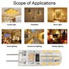10pcs G4 LED Bulb Double Feet Base 1.5W AC110V 110LM