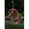 Red Carpet Studios Double LED Lighted Cosmix Spinner, 14-Inch, Copper