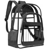 O-TBOST Clear Backpack for Women Transparent Heavy Duty Bookbag 15.6"