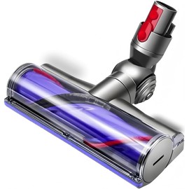 Electric Brush Compatible with Dyson V7 V8 V10 V11 V15 SV10 SV11 SV12 SV14, Replacement Part Direct Drive Cleaner Head Turbine Floor Nozzle, Accessories for Turbo Brush for Hard Floors and Carpets
