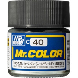 GSI Creos Mr. Color German Grey 3/4 Frosted 10ml Model Paint C40