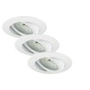 Briloner Leuchten LED Einbauleuchte, Einbaustrahler, LED Strahler, Spots, Deckenstrahler, Deckenspot,