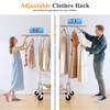 Raybee Heavy Duty Clothes Rack Load 480LBS,Clothing Racks for Hanging