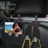 YCSONLY 2 Pcs Car Bag Hooks, Leather Seat Organiser Hooks,