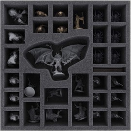 Feldherr Foam Set Compatible with The Lord of the Rings: Journey Through Middle-earth - Dark Paths - Board Game Box