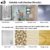 JiePai Vacuum Suction Cup Shower Head Holder,Adhesive Adjustable Suction Handheld