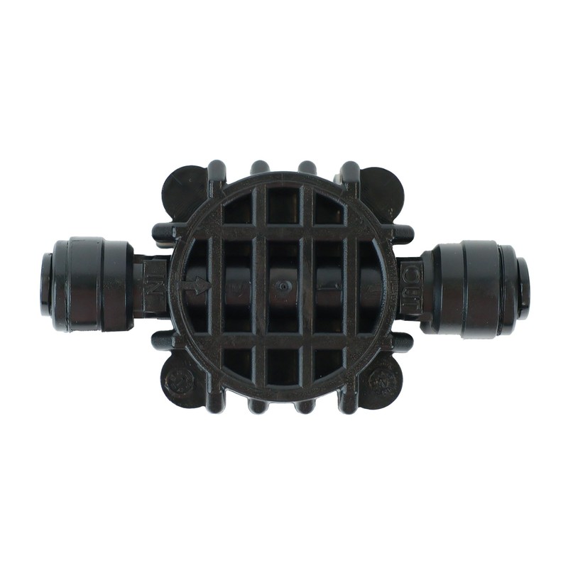 Neo-Pure 1/4" Automatic Shut-Off Valve with Quick-Connect Fittings for Reverse