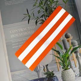 KuqitsBai 5 Pairs of Reflective Bands Set, Elastic, Reflective Bracelet with Velcro Fastening and Strong Reflective Strips, Safety Bracelet, Running, Cycling, Sports