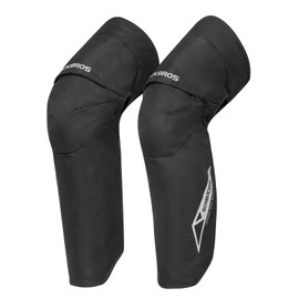 ROCKBROS Men's Leg Warmer, Motorcycle Leg Cover, Cold Protection, Windproof, Thermal, 9.8 ft (3 m), Knee Protector, For Outside, Cold Protection, Both Feet Set, Black, long