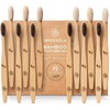 GREENZLA Bamboo Toothbrushes (12 Pack) | BPA Free Soft Bristles