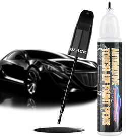 Black Touch Up Paint for Cars, Car Scratch Repair Paint Pen, 2 in 1 Auto Touch up Paint Pen, Universal Color Black Car Paint