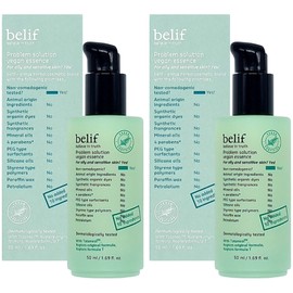 Belief Problem Solution Vegan Essence 50ml x 2 Oily Skin Pore Essence / 빌리프 프라블럼 솔루션 비건 에센스 50ml x 2개 지성피부 모공에센스