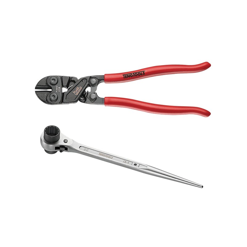 Teng Tools Scaffolding Podger Wrench 19 x 22 and 8