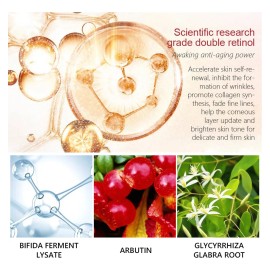Srum Anticrculo Con Retinol Para Ojeras, Ojeras Y Ojeras