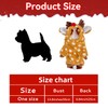 hoyuwak Reindeer Dog Costume Cute Pet Girl Christmas Moose Coat