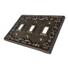 Lulu Decor, Fleur De Lis Cast Iron Switch Plate in