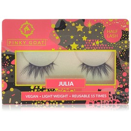 Pinky Goat, Julia, Light Weight False Eyelashes, 1 Pair