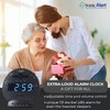 Sonic Alert Sonic Bomb Dual Alarm Clock with Bed Shaker,