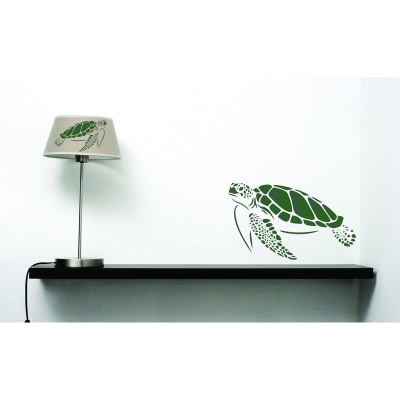 Sea Turtle Stencil Reusable Stencil for Wall S