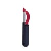 Tablecraft 7-1/8" Stainless Steel Firm Grip™ Straight Peeler