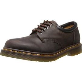 Dr. Martens 8053 5 Eye Padded Collar Shoe, Gaucho Crazy Horse, 15 Womens/14 Mens