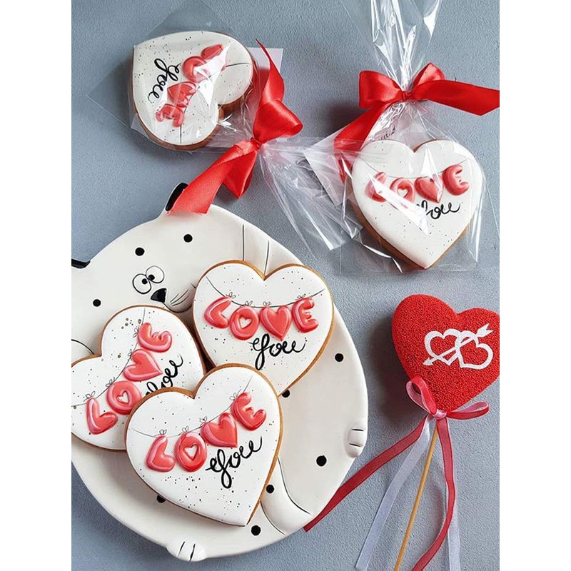 Heart Cookie Cutter Set - 5 Piece - 4", 3