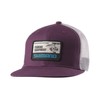 Shimano CA-067Y Graphic Flat Mesh Cap, Purple, L